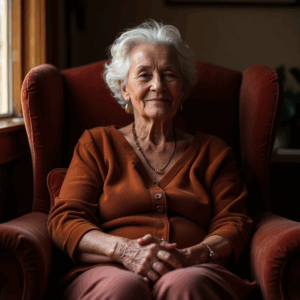 anziana_seduta_su_una_poltrona